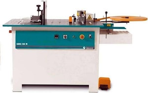Ручной кромкооблицовочный станок GRIGGIO GBC 92R для прямых и радиусных заготовок ( выпуклых и вогнутых ) с узлом снятия свесов