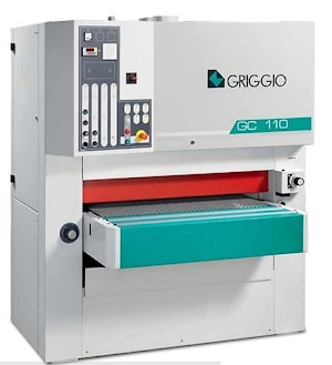 Калибровально-шлифовальный станок GRIGGIO GC 110/1-150 RT ( 1 лента+жесткий утюжок)  